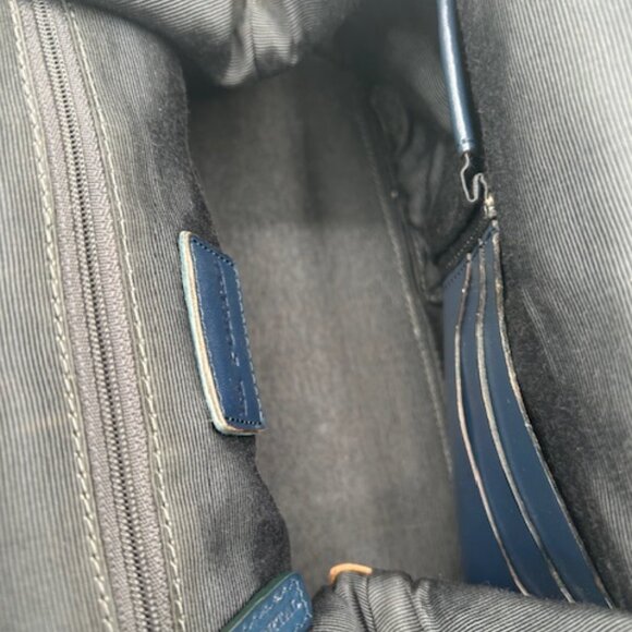 El Portal Leather Printed Handbag - Picture 4 of 4